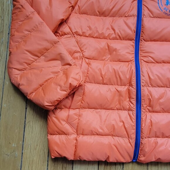 NWT BOYS HOODED LIGHT PUFFER JACKET SIZE 8-9 - Picture 4 of 5